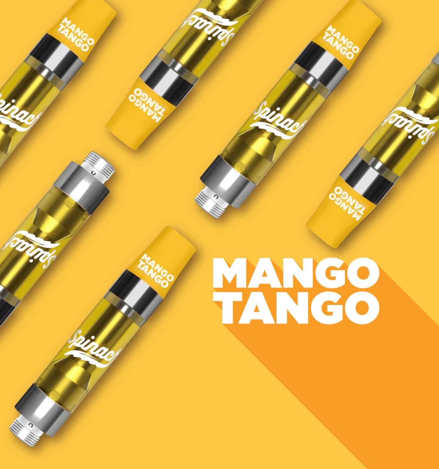 Spinach -Mango Tango Liquid Diamonds 1g Prefilled Vape Cartridge