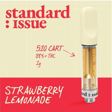 Standard Issue - Strawberry Lemonade 1g Prefilled Vape Cartridge