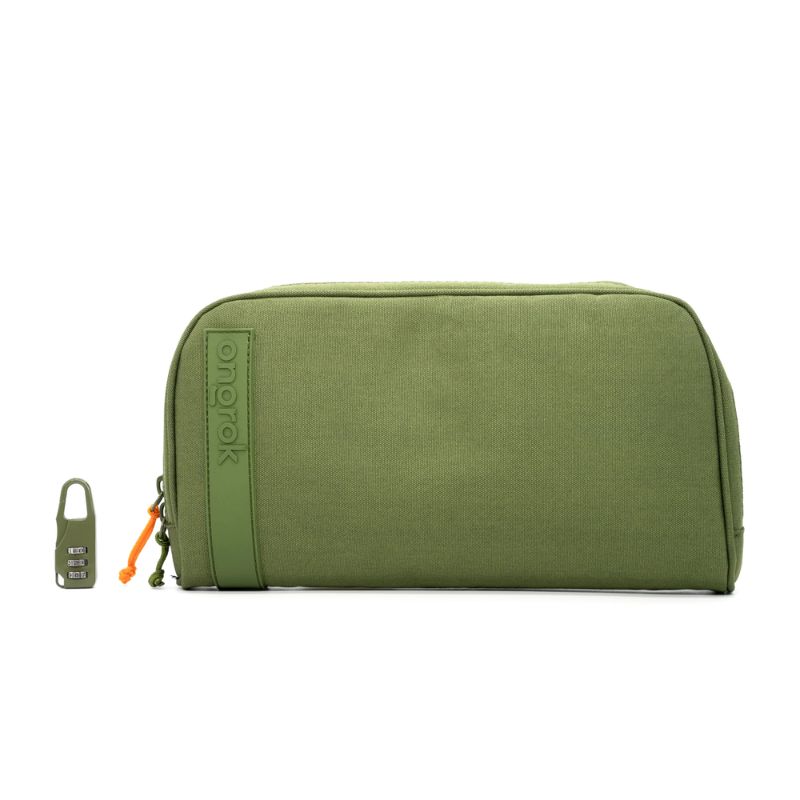 Smell Proof Wallet Large (Green) 6x11"