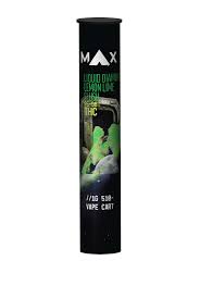 Weed Me Max - Liquid Diamond Lemon Lime Slush 1g Prefilled Vape Cartridge