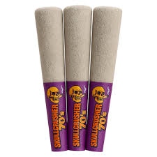 Skullcrusher 70's by RAD - Iced Raspberry 3 x 0.45g Quad Diamond Infused Pre-Rolls
