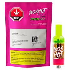 BOXHOT 1000 - Sativa Passion Punk 1.2g Prefilled Vape Cartridge