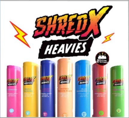 Wild Berry Blaze Heavies 3 x 0.5g Diamond Disty & Terp Infused PreRolls