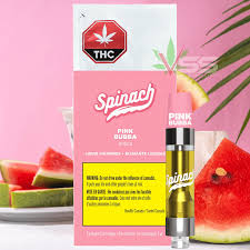 Spinach - Pink Bubba Liquid Diamonds 1g Prefilled Vape Cartridge