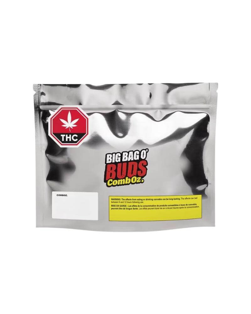 Big Bag O' Buds - Comboz Amnesia OG + Tropicanna Tangie 2 x 14g Dried Flower