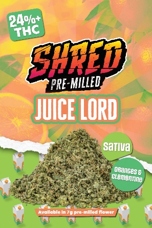 SHRED - Juice Lord 7g Milled Flower