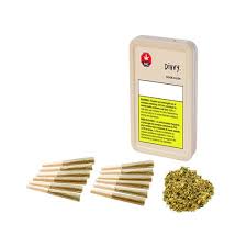 Divvy - Sour Kush 10 x 0.35g Pre-Rolls