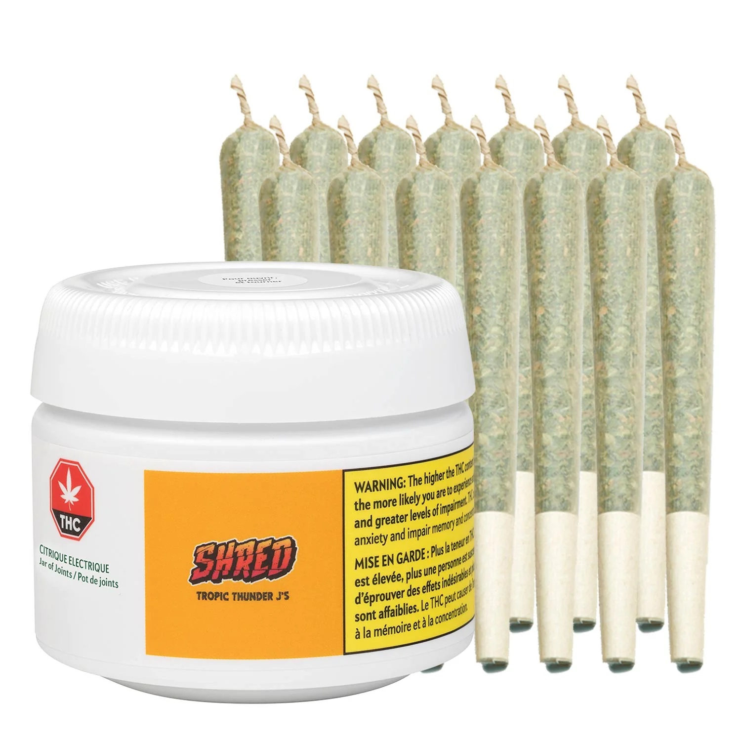 Shred - Tropic Thunder J's 14 x 0.5g Pre-rolls