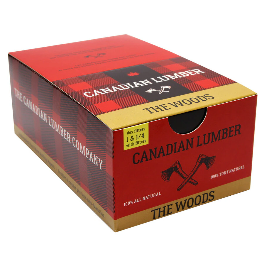 Canadian Lumber - The Woods Rolling Paper 1.25 (1 1/4")
