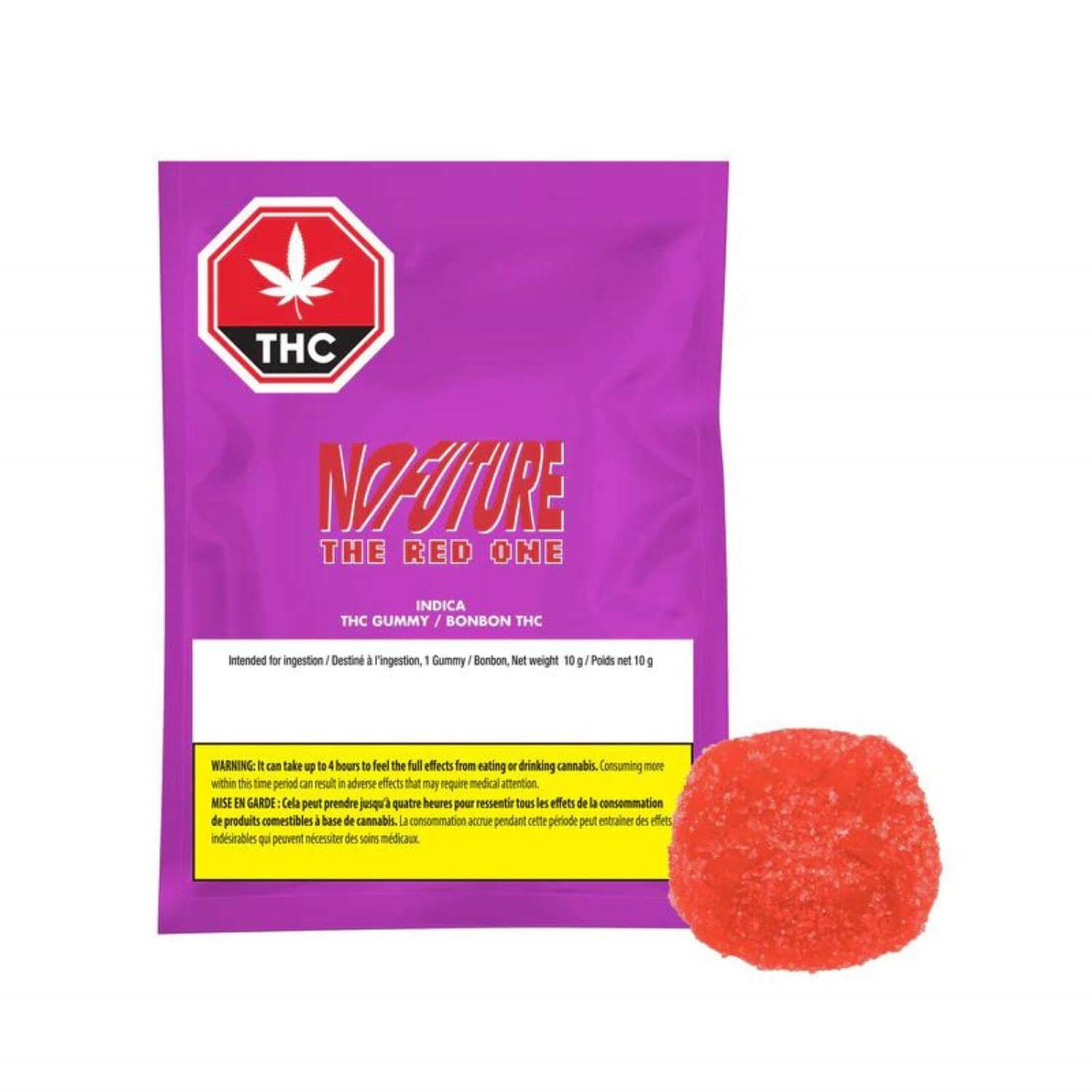 No Future - Red Indica THC 1 x 10g Soft Chew
