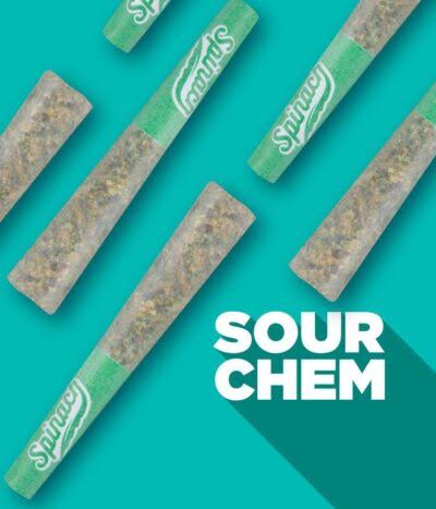 Spinach - Sour Chem 2 x 1g Pre-Rolls