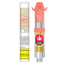 Wild West - 96+ Peach Pony Liquid Diamond 0.95g Prefilled Vape Cartridge