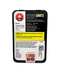DEBUNK Darts - Moon Drops 5 x 0.5g Bubble Hash Coated Infused Pre-Rolls