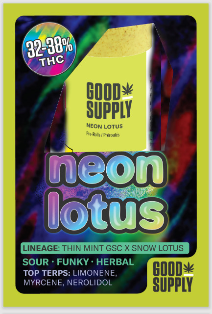 Good Supply - Neon Lotus 14 x 0.5g Pre-Rolls