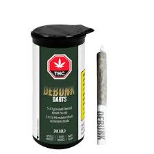 24K Gold 5 x 0.5g Crushed Diamond Infused Darts PreRolls