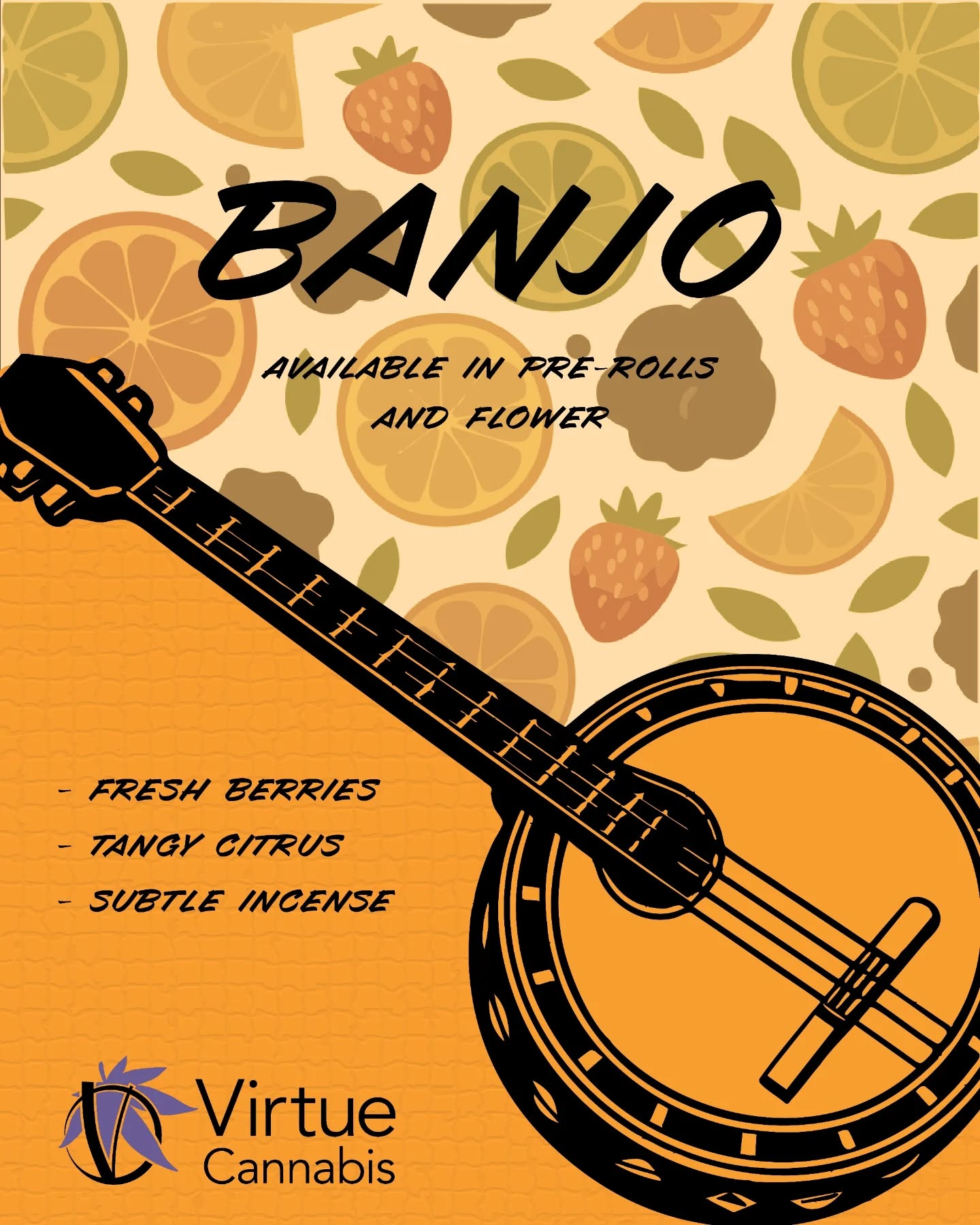Virtue Cannabis - Banjo 28g Dried Flower