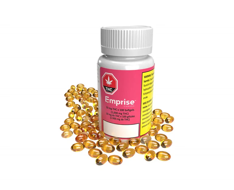 Emprise Canada - Maximum THC FSO in VHSO 100 x 0.34g Soft Gels
