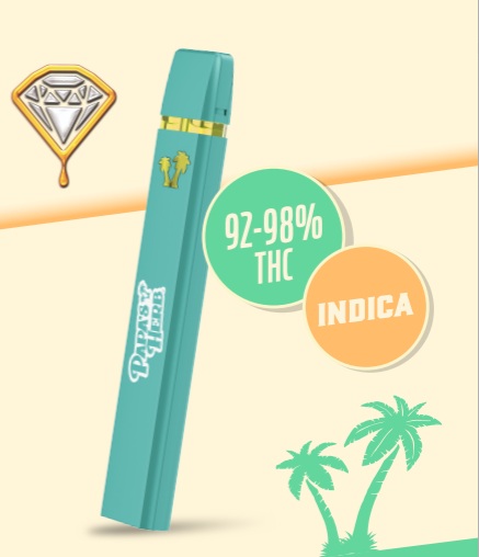 Papa's Herb - Apple Apricot Tsunami Liquid Diamond 0.95g Disposable Vape