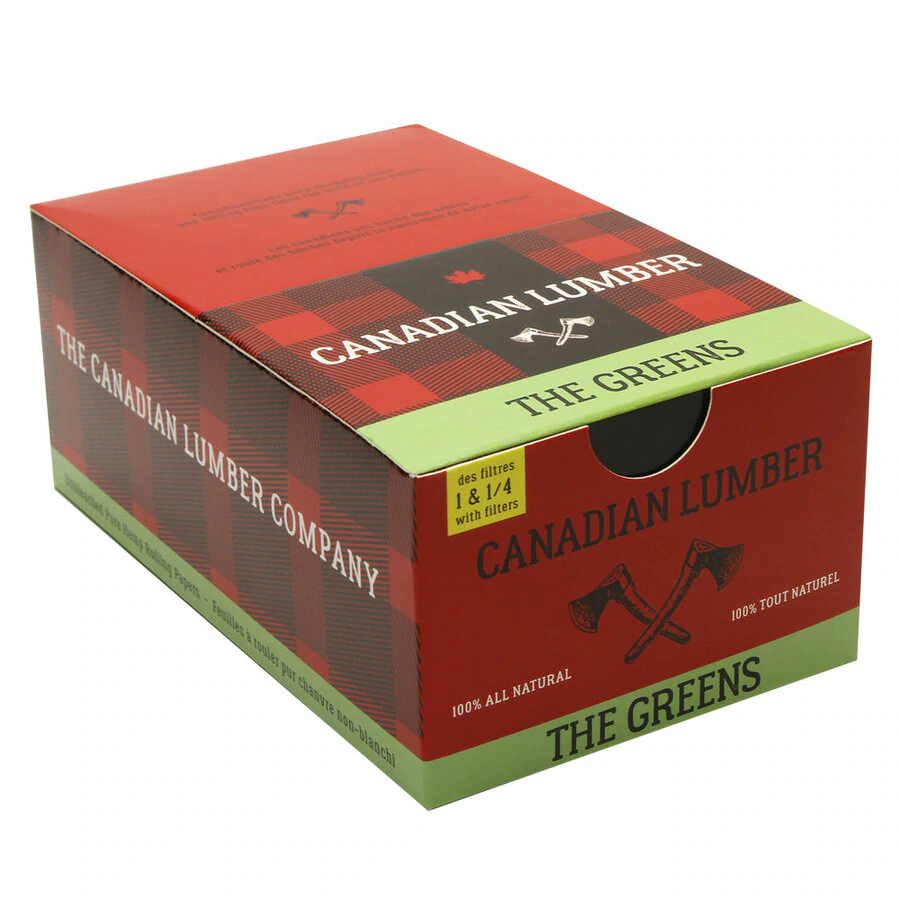 Canadian Lumber - The Green Rolling Paper 1.25 (1 1/4")