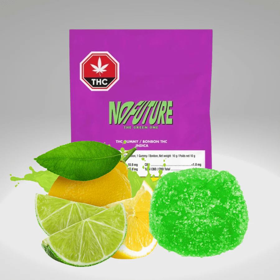 No Future - The Green One Indica THC Sour 1 x 10g Soft Chew
