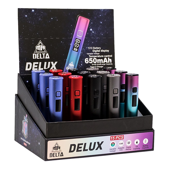 Mr. Delta -  Digital  Delux 510 Thread Cartridge Battery 