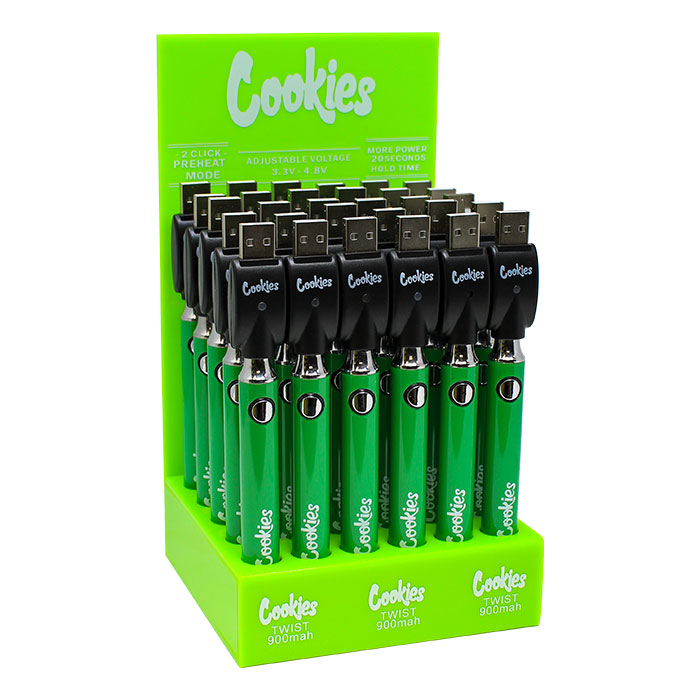 510 Green Cookies Twist 900 MAh Battery