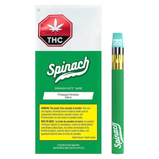 HITZ AllinOne Pineapple Paradise 0.5g Disposable Vape Pen