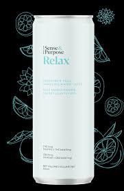 Sense & Purpose - Relax Grapefruit Yuzu 355mL Sparkling Beverage