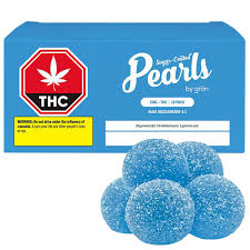Pearls by gron - Blue Razzleberry 3:1 CBG/THC 5x3.5g x 10 PACK Multipack of 10 Pearls by gron