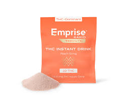 Emprise Rapid THirstC - Peach 10 mg THC Instant Drink 1 x 24g Powder