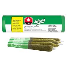 Spinach - Fully Charged Wavy Watermelon 5 x 0.5g Infused Pre-Rolls
