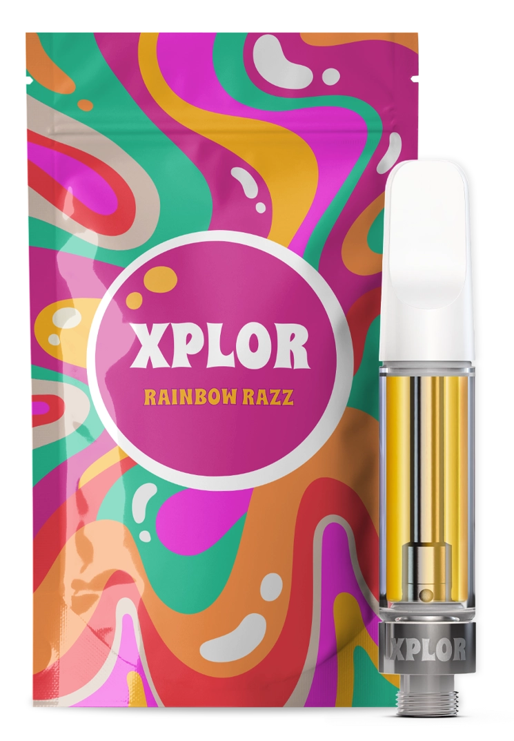 XPLOR - Rainbow Razz 1g Prefilled Vape Cartridge