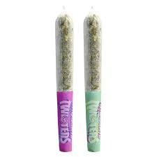 RIZZLERS - Passion Plunge & Lime Frizz 2 x 0.5g Infused Pre-Rolls