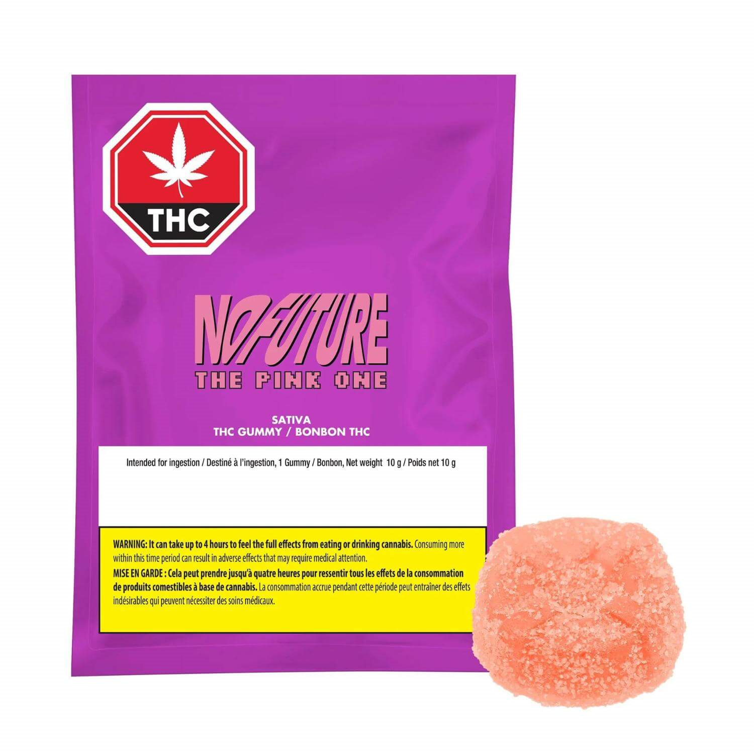 No Future - Pink Sativa THC 1 x 10g Soft Chew